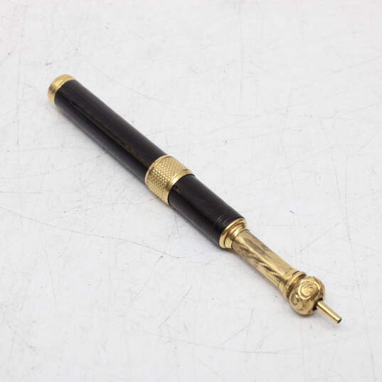 Antique 18K Yellow Gold Ink Fountain Pen Patented June 22, 1869 - 13.4g image number 3