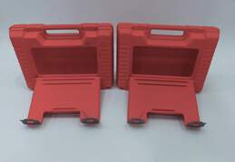 Vintage Red Lego Storage Containers Boxes Cases alternative image