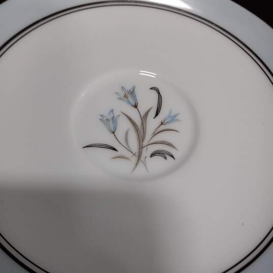 Set of 6 Vintage Bluebell Floral Bowl, Plates & Saucers image number 5