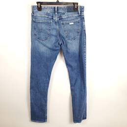 Armani Exchange Women Blue Straight Leg Jeans Sz 32 alternative image