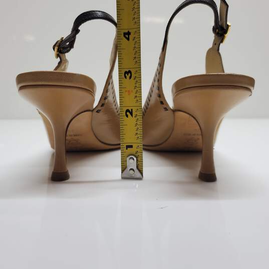 AUTHENTICATED WMNS JIMMY CHOO SLINGBACK PUMPS EURO SZ 36 image number 5