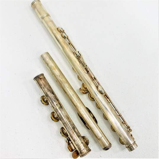Emerson Brand Open Hole Flute w/ B Foot Joint and Sterling Silver Head Joint image number 3