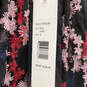 NWT Womens Multicolor Floral Lace One Shoulder A-Line Dress Size Small image number 4