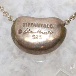 Tiffany & Co. Sterling Silver Bean Pendant Necklace alternative image