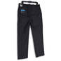 NWT Mens Navy Blue Flat Front Straight Fit Dress Pants Size W34 L34 image number 2