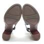Franco Sarto Harlet Black Leather Mule Heels Shoes Size 6.5 M image number 6