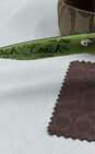 Coach Green Sunglasses - Size One Size image number 7