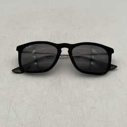 Ray-Ban Mens RB-4171 Erika Black Fuzzy Full-Rim UV Protection Round Sunglasses