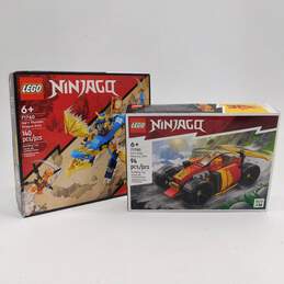 LEGO Ninjago Jay's Thunder Dragon EVO & Kai's Ninja Race Car EVO Sealed