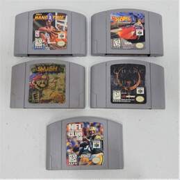5 ct. Nintendo 64 N64 Game Lot