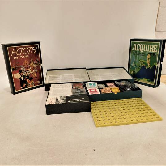 1960s Bookcase Board Games Acquire & Facts In Five image number 1