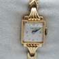 14k Gold Empire 14mm 17 Jewels Wind Up Watch 13.3g image number 10