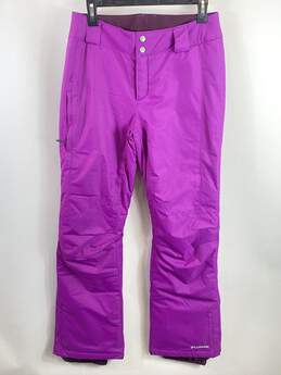 Columbia Women Purple Snow Pants S