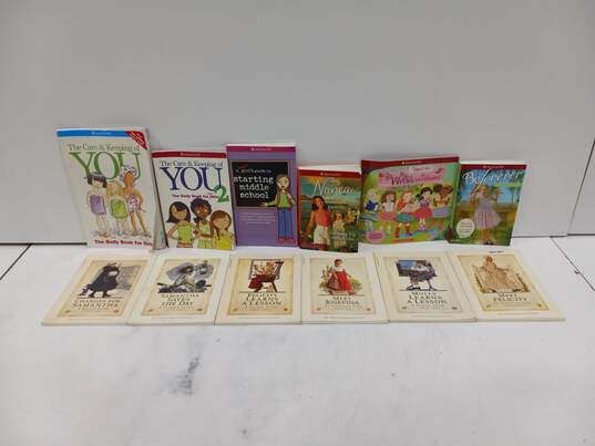 Bundle of 12 Assorted American Girl Paperback Books image number 1