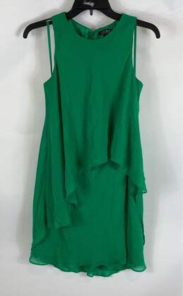 Lauren: Ralph Lauren Green Maxi Dress - Size 2