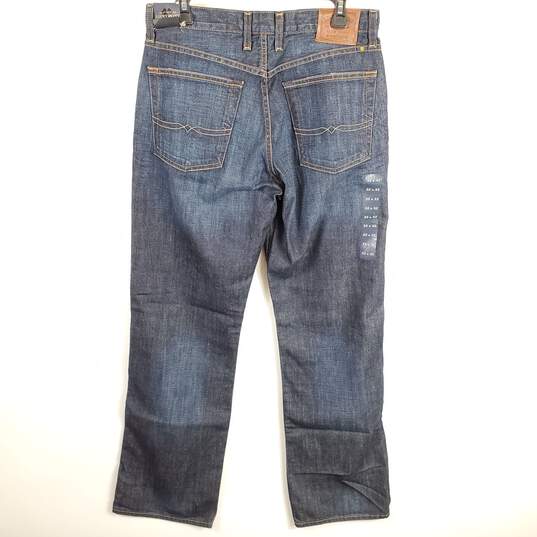 Lucky Brand Men Blue Relaxed Straight Jeans Sz 32 NWT image number 2