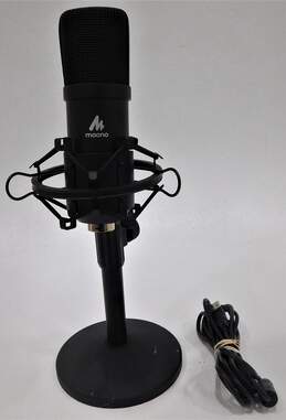 Maono Brand Black USB Microphone w/ Stand and USB Cable