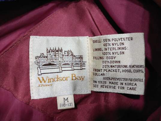 Windsor Bay Puffer Trench Coat Women's Size M (10-12) image number 6