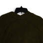 NWT Womens Green Knitted Long Sleeve Button Front Cardigan Sweater Size S image number 4