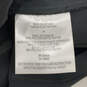Womens Black Cap Sleeve Round Neck Regular Fit Front Zip Sheath Dress Sz 4 image number 7
