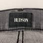 Hudson Women Gray Washed Jeans Sz 25 image number 4