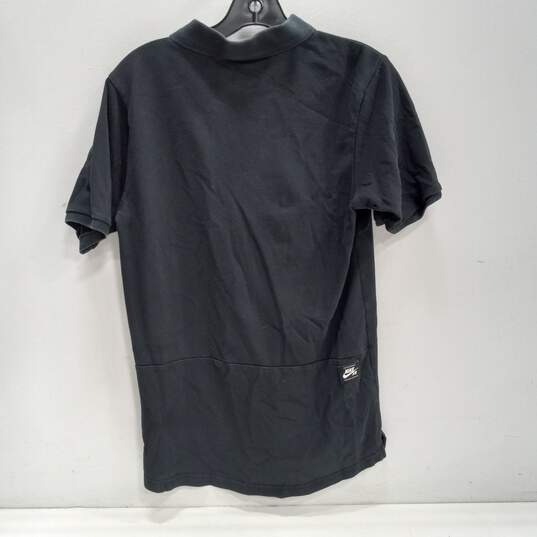 Men's Dri-Fit SB Black Polo Shirt Size S image number 2