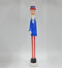 Vintage Blow Mold Uncle Sam Independence Day 4th Of July Blow Mold Decoration
