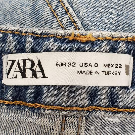 Zara Women Blue Jeans Sz 00 NWT image number 3