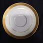 Bundle of 4 White w/ Gold Tone Trim Vintage Collector Plates image number 4