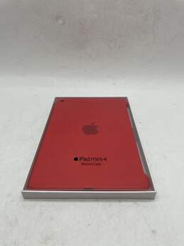 Red Ipad Mini 4 Rectangle 7.9 Inch Silicone Smart Cover Case W-0540580-H alternative image