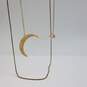 Dyadema & Coro Sterling Silver CZ Enamel Hoop Earring Pendant Necklace Brooch Bundle 5pcs 25.1g image number 2