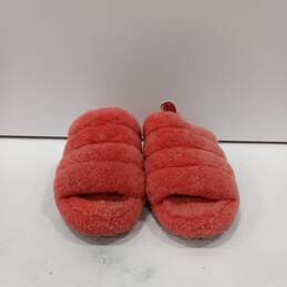 Ugg Fluff Yeah Women's Pink Slippers Size 8