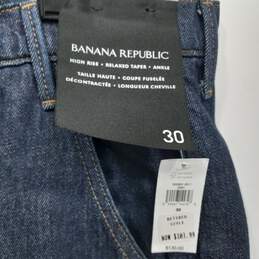 Banana Republic Relaxed Taper Ankle Jeans Women's Size 30 alternative image