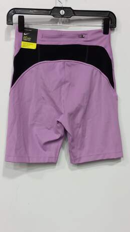 Women's Nike Air Size Small Purple Tight Fit Running Shorts alternative image