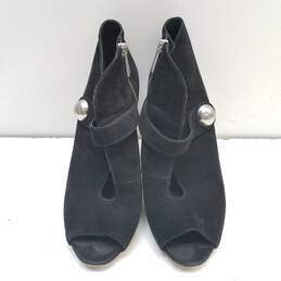 Michael Kors Suede Stiletto Heels Black 9 alternative image
