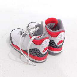 Jordan 3 Retro Fire Red 2022 TD Toddler Shoes Size 7C alternative image
