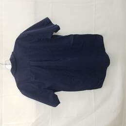 Patagonia Organic Cotton Men's Short Sleeve Blue Striped Shirt Size M alternative image
