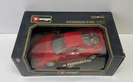Burago Ferrari F40 1987 Red Model