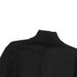 NWT Mens Black Merino Wool Long Sleeve 1/4 Zip Pullover Sweater Size M image number 4