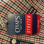Chaps Men Red Button Up M NWT image number 5