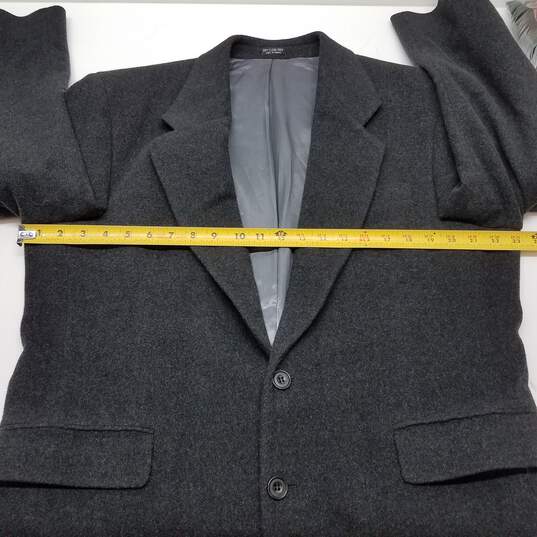 Men's Christian Aujard Wool cashmere blend charcoal gray blazer image number 7