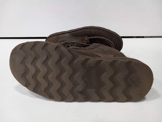 Eastland Men's Brown Suede Boots Size 8 image number 5
