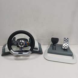 Microsoft Xbox 360 Racing Wheel and Pedals