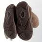 Womens Brown Classic Suede Flat Round Toe Pull On Tall Winter Boots Size 6 image number 5