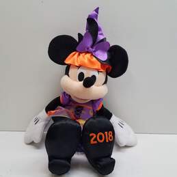 Bundle of 2 Halloween Mickey & Minnie Mouse Plush Toys alternative image