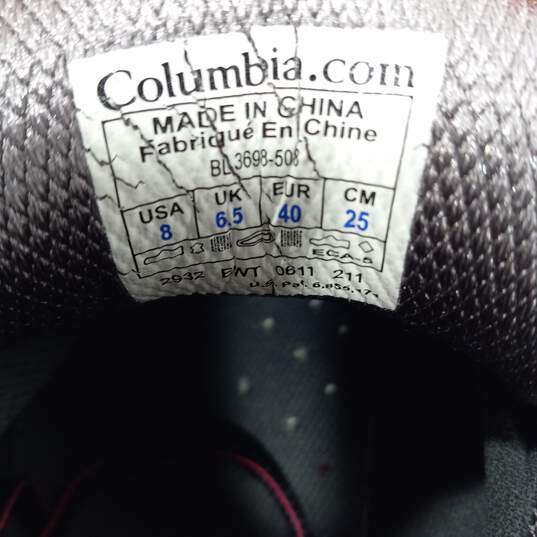 Columbia Women's Gray and Pink Shoes Size 8 image number 6