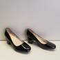 Room of Fashion Women's Black Patent Leather Heels Sz. 9W image number 3