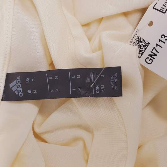 Adidas Men Ivory Long Sleeve Shirt M NWT image number 4