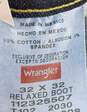 Wrangler Men Blue Relaxed Bootcut Jeans Sz 32 image number 4