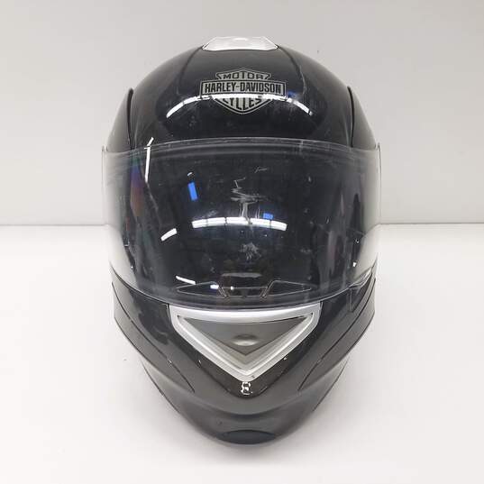 Harley Davidson Motorcycles Full Face Helmet Size XXL Black image number 2
